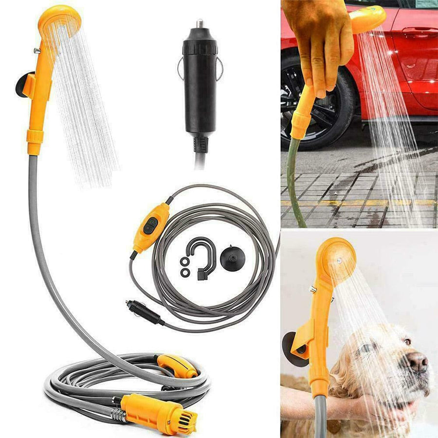 Portable Electric Pump Car Wash Set - Image 0