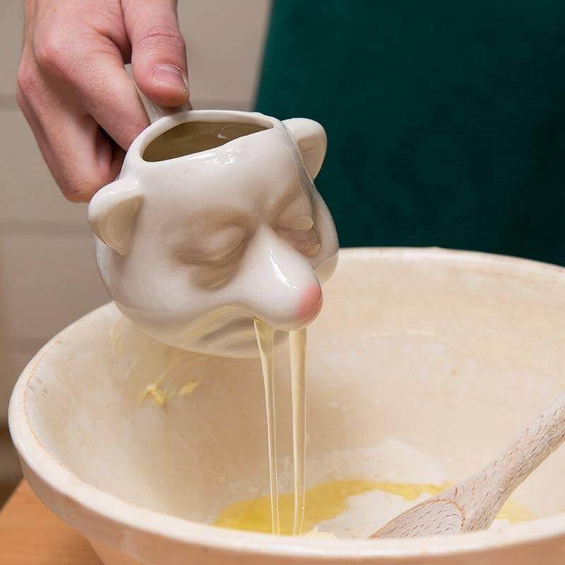 Ceramic Cartoon Egg Yolk Separator