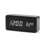 Nordic Digital Led Voice Control Alarm Clock