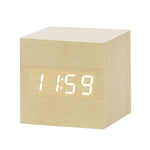 Nordic Digital Led Voice Control Alarm Clock