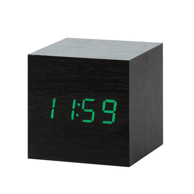 Nordic Digital Led Voice Control Alarm Clock - Image 16
