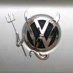 3D Funny Little Devil Demon Horns Sticker for Cars