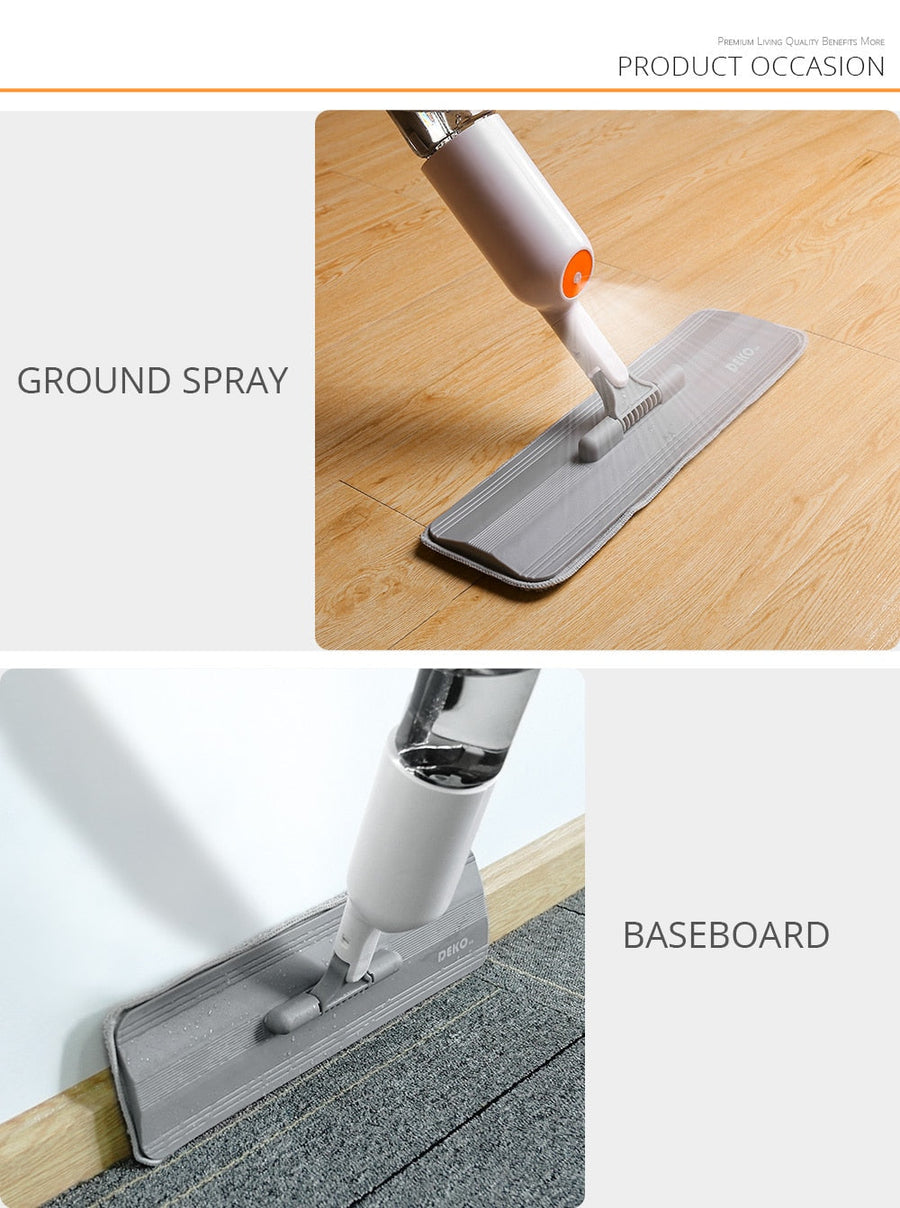 3in1 Hand Sweeper Water Spray Mop - Image 2