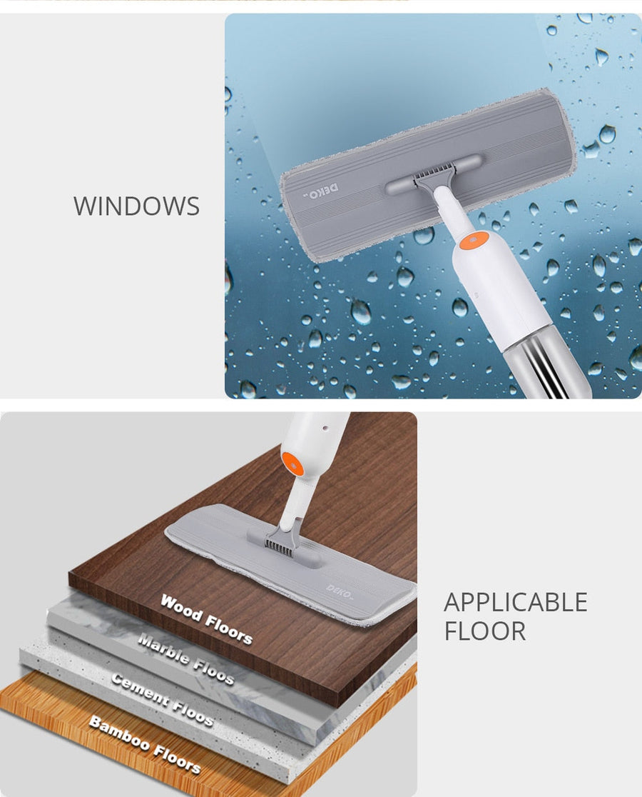 3in1 Hand Sweeper Water Spray Mop - Image 7