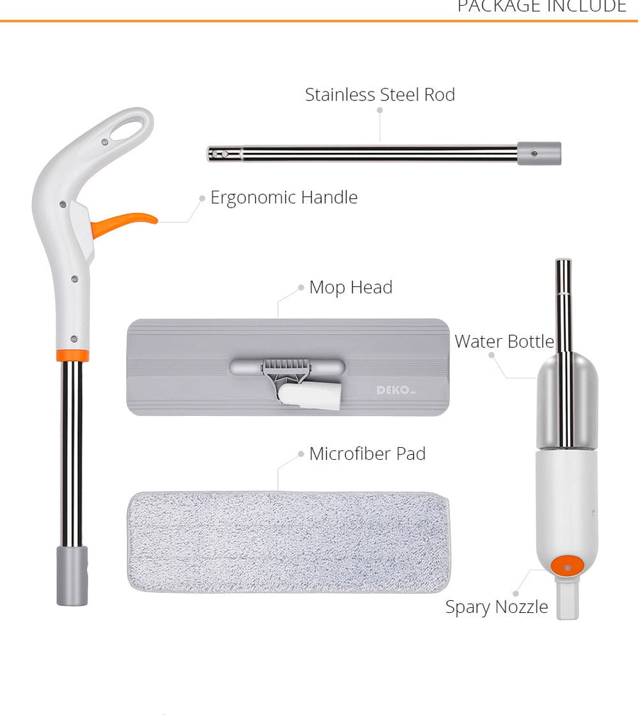 3in1 Hand Sweeper Water Spray Mop - Image 9