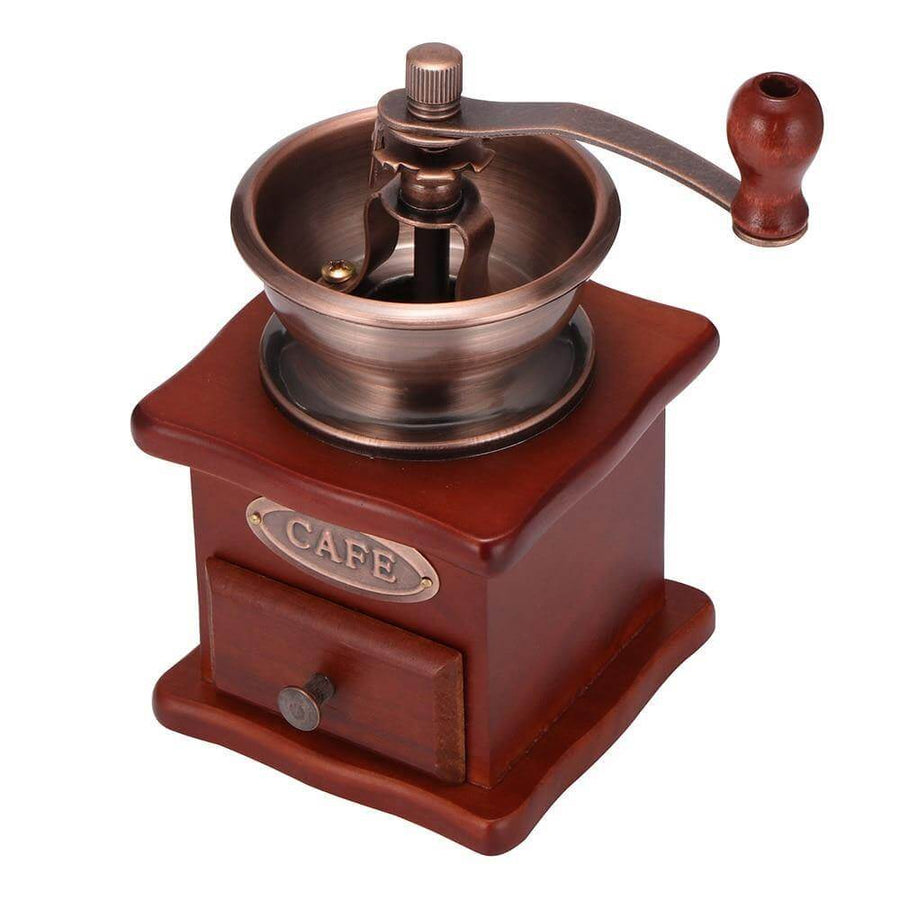 Wooden Antique Manual Coffee Grinder - Image 0