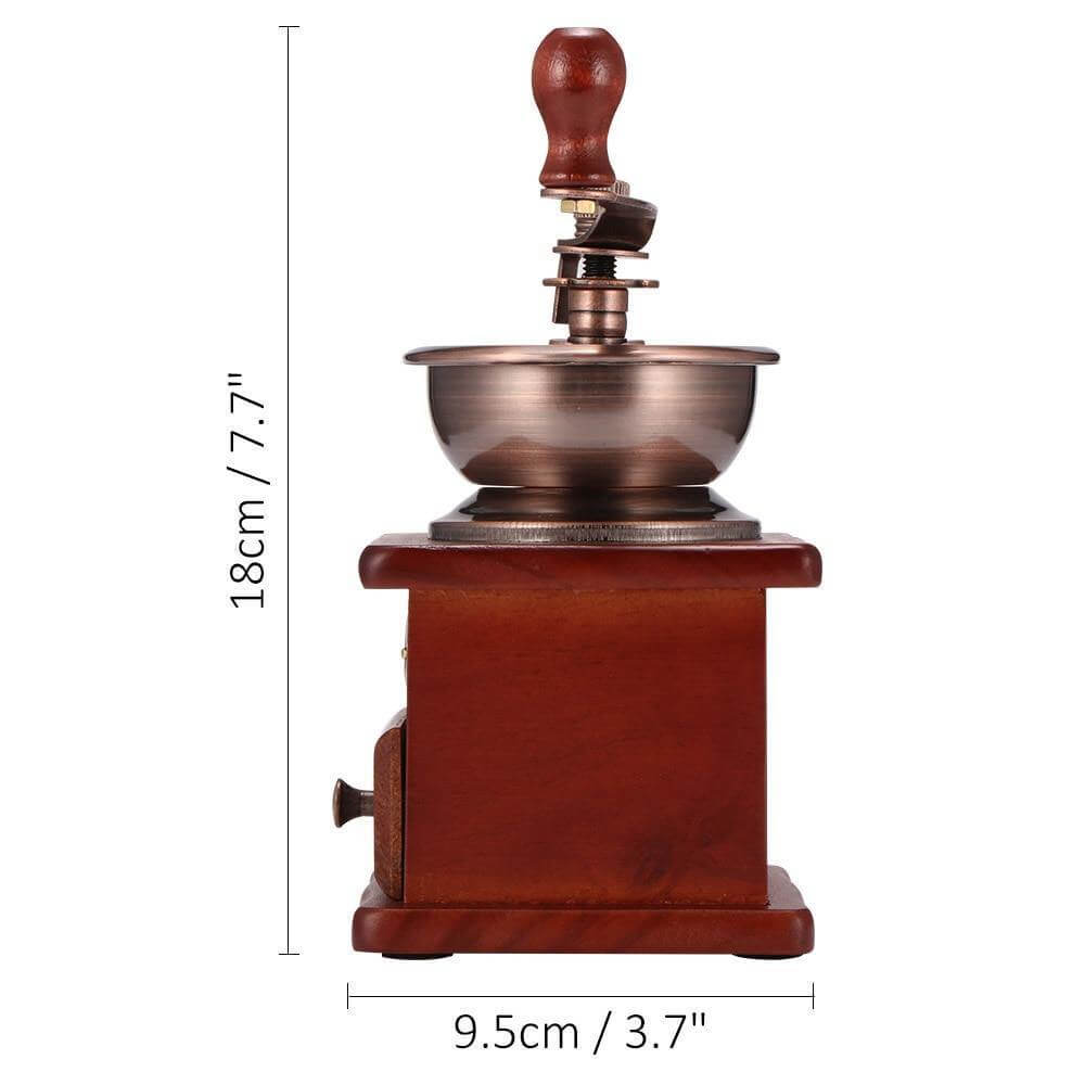 Wooden Antique Manual Coffee Grinder