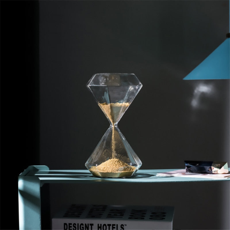 Nordic Art Creative Geometric Hourglass