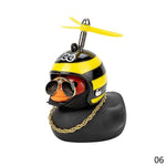 3pcs Mission Serious Car Duck with Helmet - MaviGadget