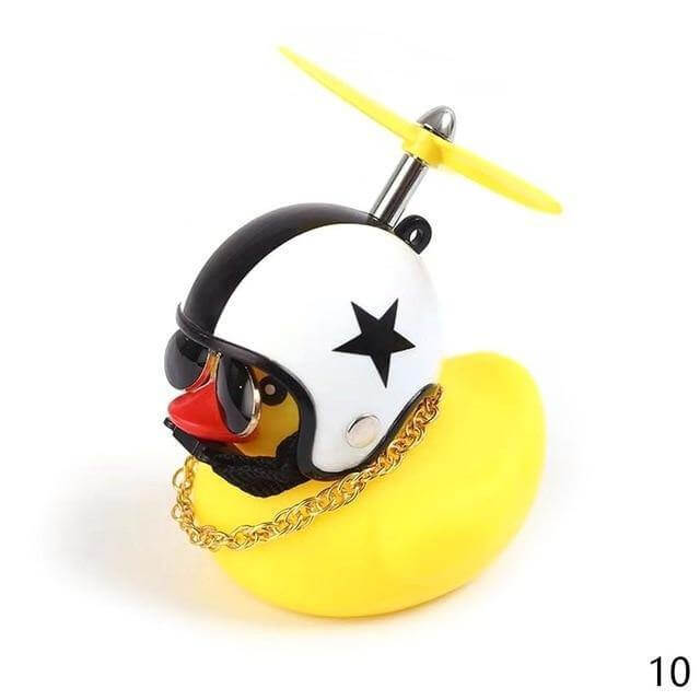 3pcs Mission Serious Car Duck with Helmet - Image 9