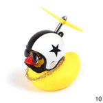 3pcs Mission Serious Car Duck with Helmet