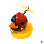 3pcs Mission Serious Car Duck with Helmet - MaviGadget