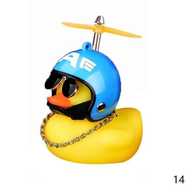 3pcs Mission Serious Car Duck with Helmet - Image 15