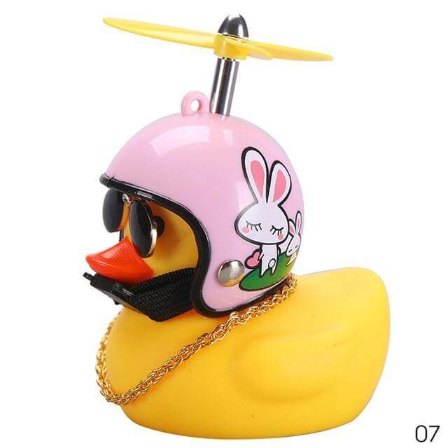 3pcs Mission Serious Car Duck with Helmet - Image 7