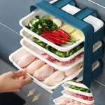 Wall-Mounted Space Saving Kitchen Organizer