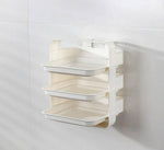 Wall-Mounted Space Saving Kitchen Organizer