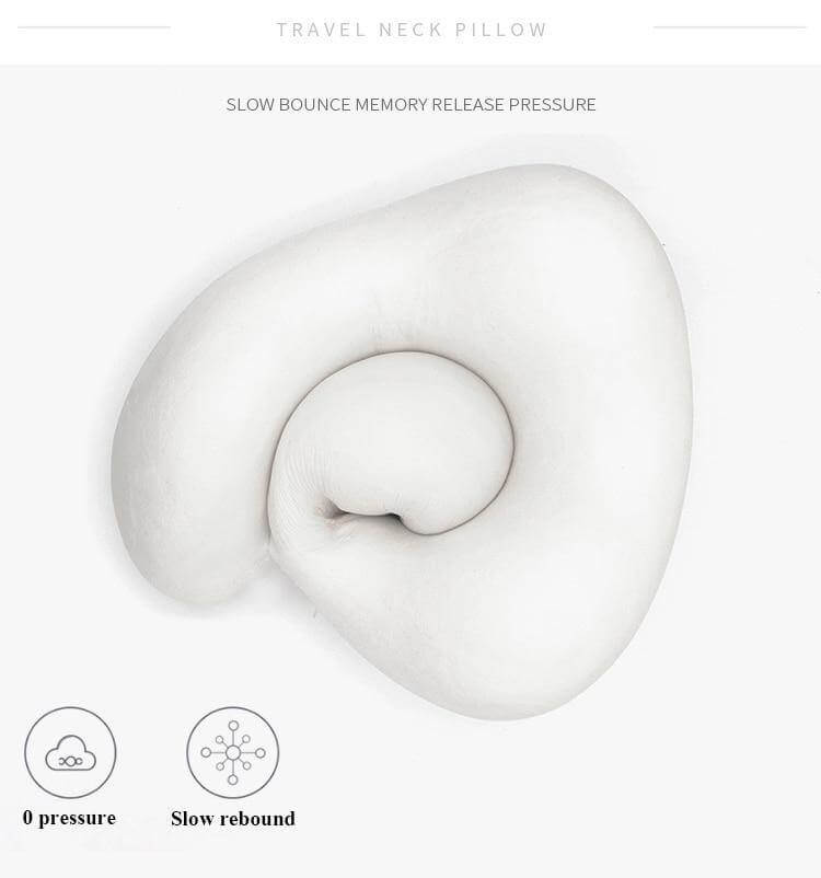 Shaped Soft Memory Foam Neck Pillow - Image 15