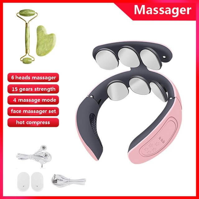 6 Heads Neck Shoulder Massager - Image 7