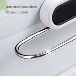 Stainless Steel Wall-Mounted Foldable Towel Hanger - MaviGadget