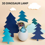 3D Dinosaur Egg Remote Control Colorful Bedside Light