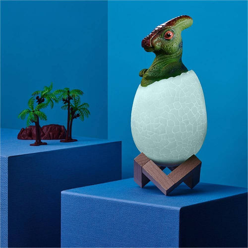 3D Dinosaur Egg Remote Control Colorful Bedside Light - Image 0