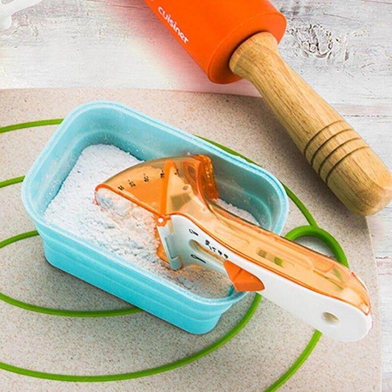 Adjustable Scale Seasoning Measuring Spoon