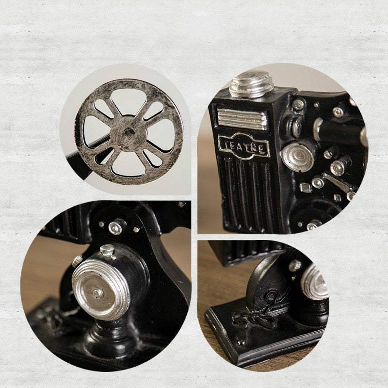 Vintage Style Old-fashioned Artificial Film Player Telephone Camera Projector - Image 3