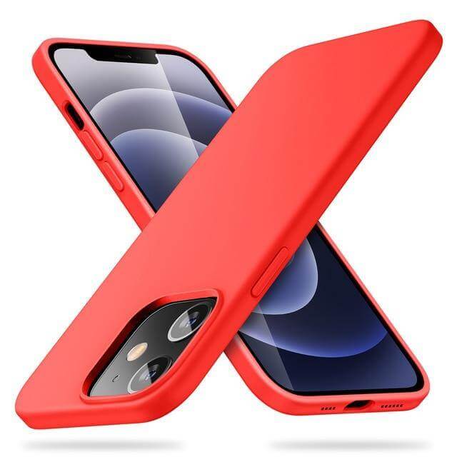 Silicone Slim Rubber Business iPhone 12 Case - Image 15