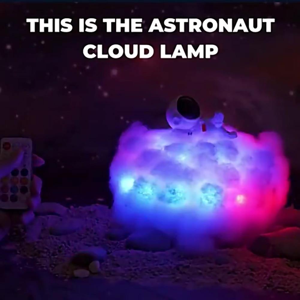 Astronaut Colorful Clouds Night Light - MaviGadget