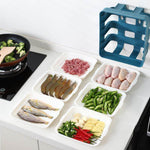 Wall-Mounted Multi Layer Kitchen Food Cooking Organizer