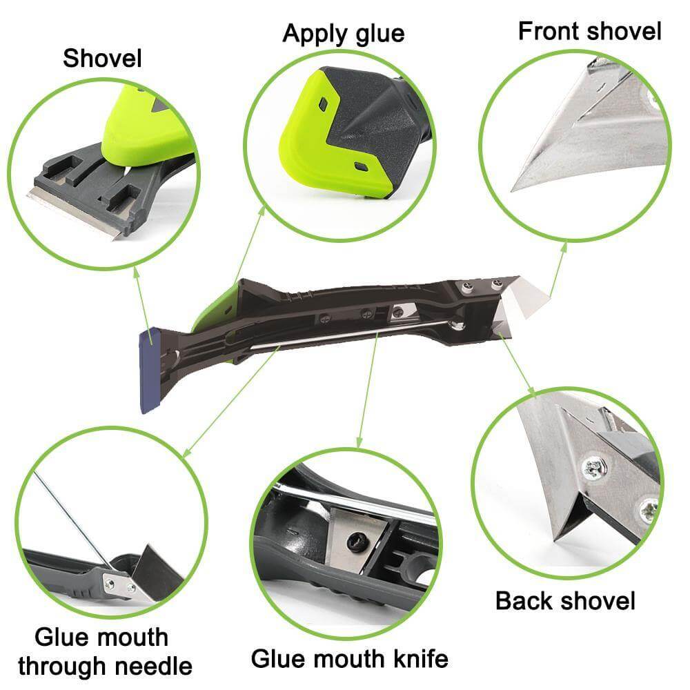 5in1 Silicone Remover Scraper Repair Tool - MaviGadget