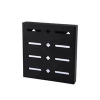 2PCS Square Pastel Mavi Wall-Mounted Knife Organizer - Image 5