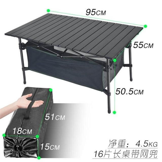 Waterproof Outdoor Folding Camping Picnic Table