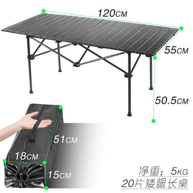 Waterproof Outdoor Folding Camping Picnic Table - Image 11
