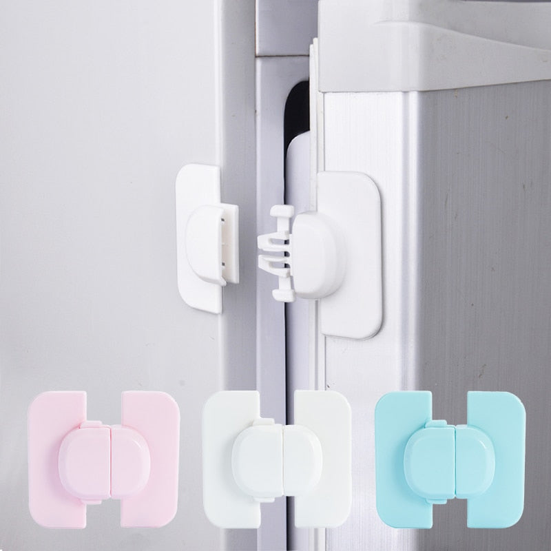Cabinet Refrigerator Safety Kids Door Lock - Image 0