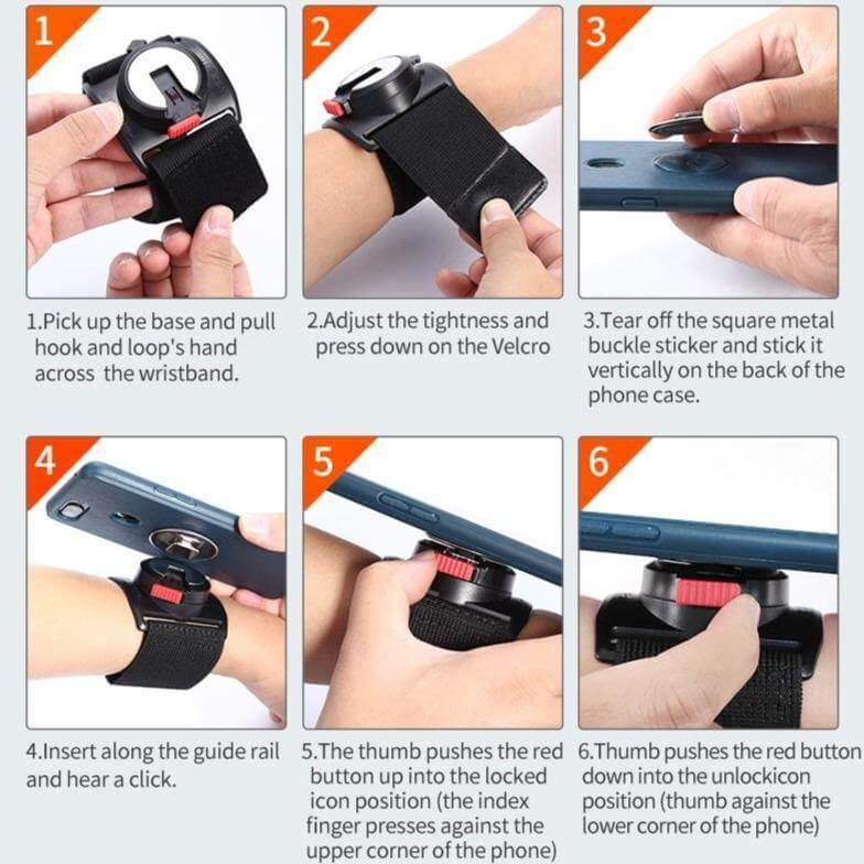 Fitness Arm Phone Magnetic Wristband - Image 1