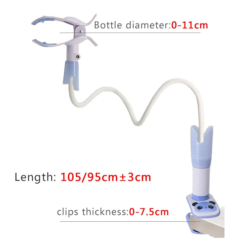 Extendable Baby Bottle Holder Clip