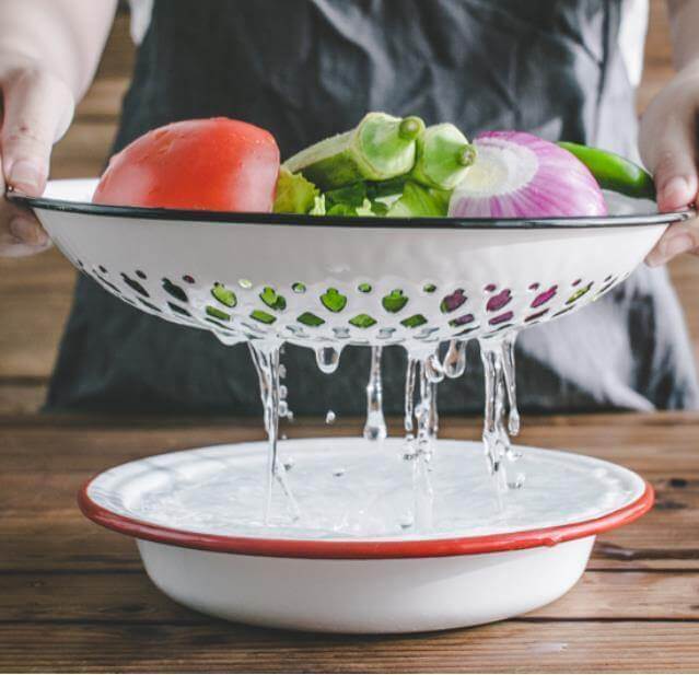 European Smart Fruit/Veggie Tray Drainer - Image 0