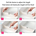 Adjustable Retractable Drawer Divider