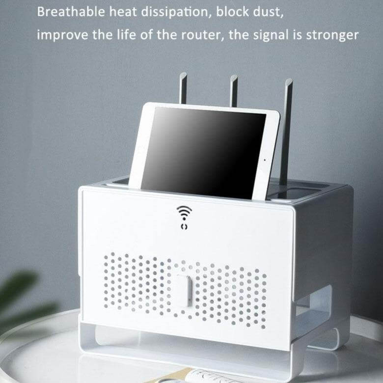 Elegant Desktop Wifi Router Organizer Storage Box - Image 7
