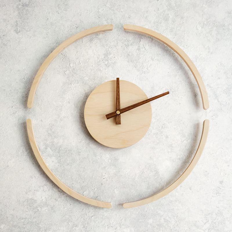 Creative Transparent Suspension Wall Clock - MaviGadget