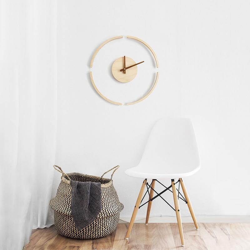 Creative Transparent Suspension Wall Clock - Image 5