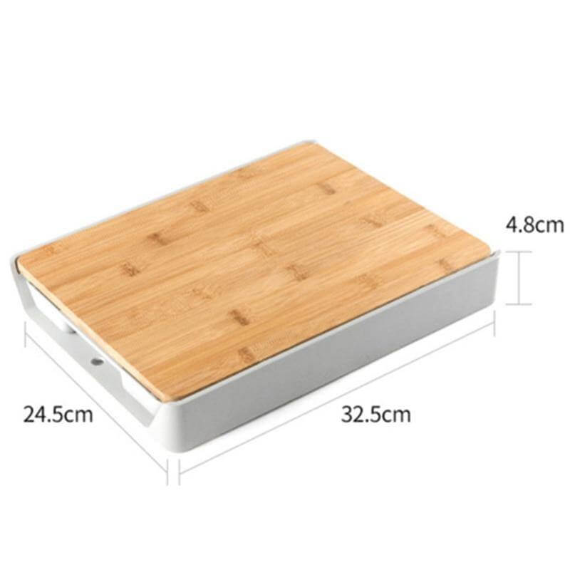 Kitchen Cutting Board with Detachable Storage Drawer - MaviGadget