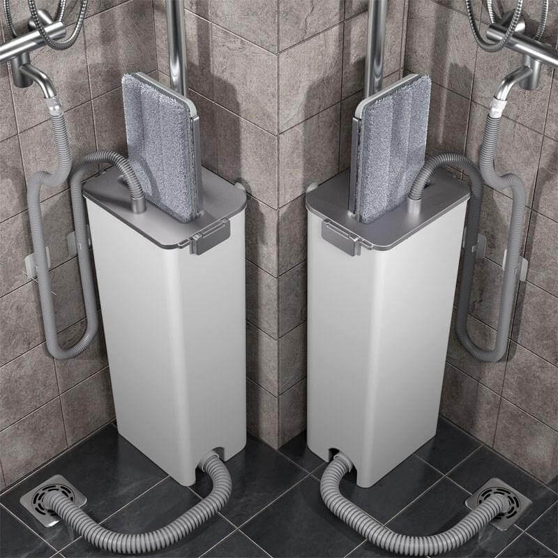 Easy Clean No Hand Dry Wet Lazy Mop - Image 0