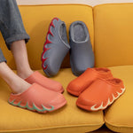 Stylish Anti-Slip Indoor Warm Plush Slipper - MaviGadget