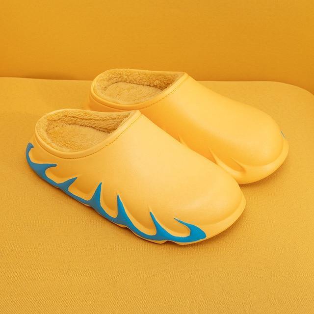Stylish Anti-Slip Indoor Warm Plush Slipper - Image 2