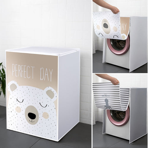 Waterproof Washing Machine Animals Dust Cover - Image 0