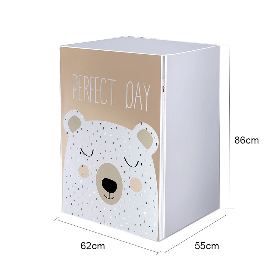 Waterproof Washing Machine Animals Dust Cover - Image 5
