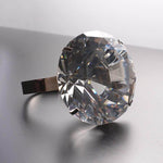 Transparent Giant Crystal Ring - MaviGadget