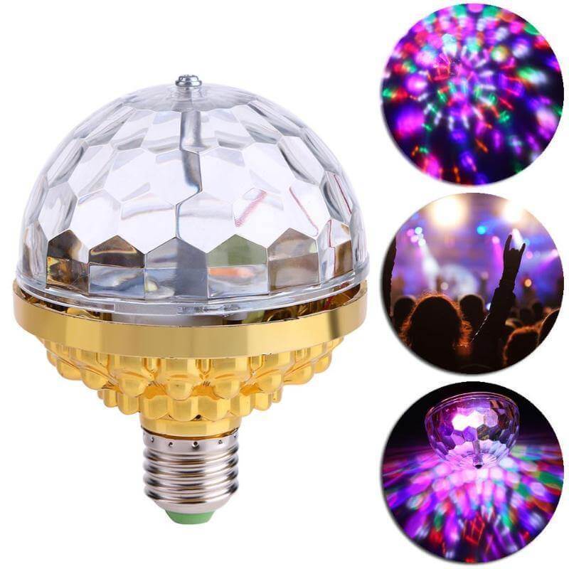 Rotating Disco Stage LED Colorful Light - Image 0